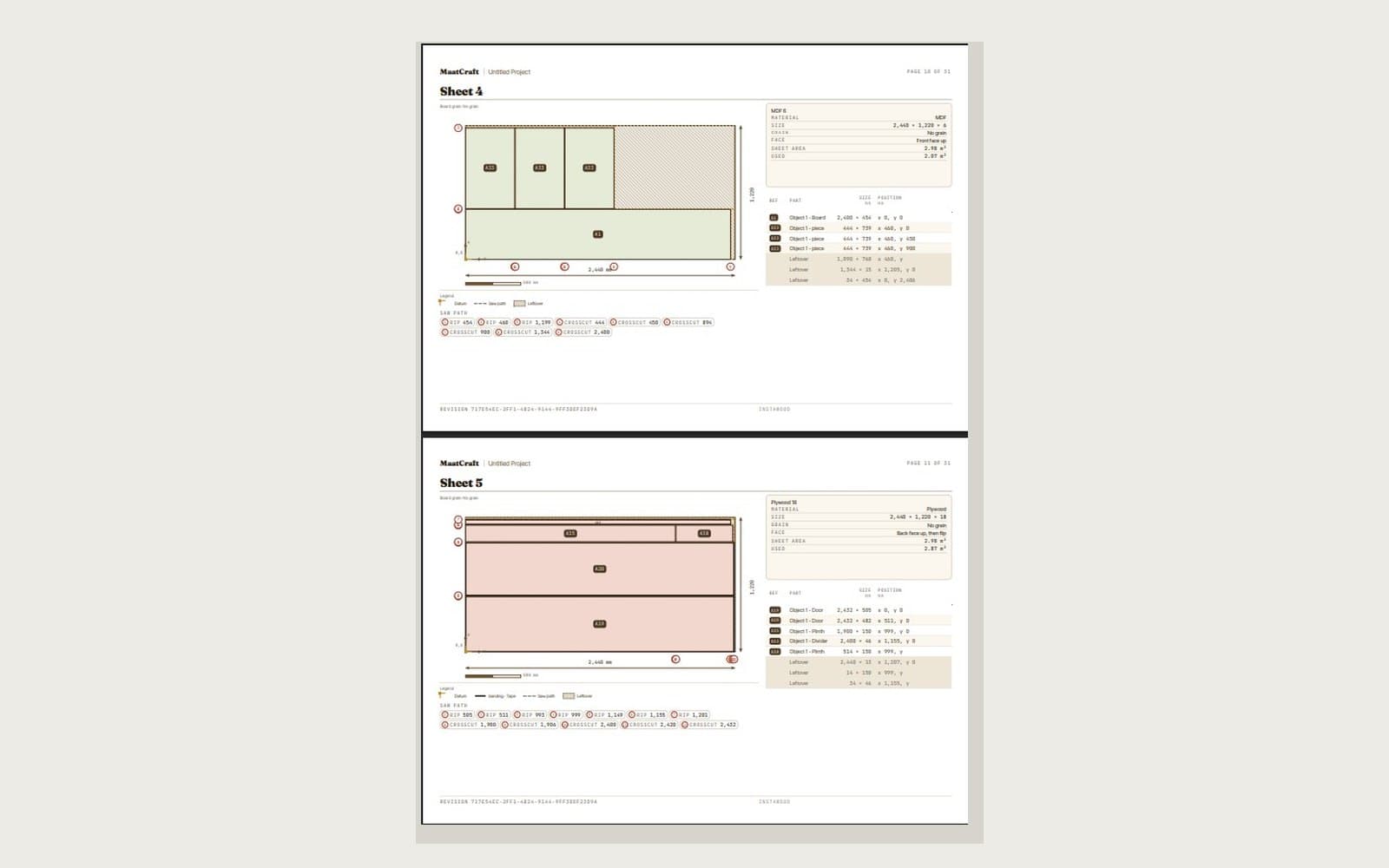Pages from the PDF workshop pack